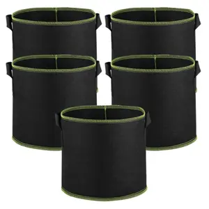 Non-Woven Fabric Planting Bags, Plant Cultivation Bags, Thickened Non-Woven Fabric Pots for Gardening, Tomato Planting Bags, Seeds for Planting, Large Flower Pots, Growth Bags for Seedlings, Gardening Pots, Rectangular Planting Boxes tiktokshopspringglowu