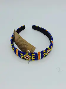 African Beaded Alice Bands