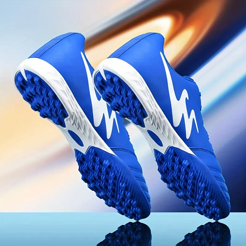 Men's Wide Football Cleats - Professional Lace-Up Sports Shoes, Eco-Friendly Polypropylene, Durable, Non-Slip, Outdoor Waterproof Quick-Dry Athletic Footwear for Training & Competition, Male, Laces, Wide Footbed, Wide Fit