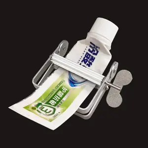 Toothpaste Squeezer, 1 Count Aluminum Toothpaste Tube Squeezer, Bathroom Gadgets, Toothpaste Dispenser, Toothpaste Holder, Bathroom Supplies