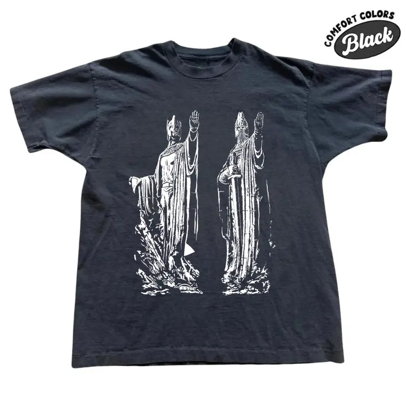 The Argonath, Pillars Of the King LOTR Comfort Colors Shirt, Gift for Men, Gift for Women, Crew Neck T-shirt, Trending T-shirt