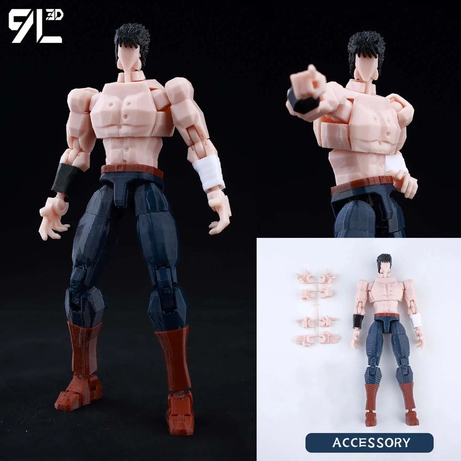 Kenshiro Bare Chest
