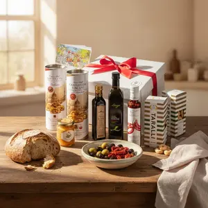 Gusta Gourmet Gift Basket - Premium Italian Products - Made in Italy - Sapori Italiani