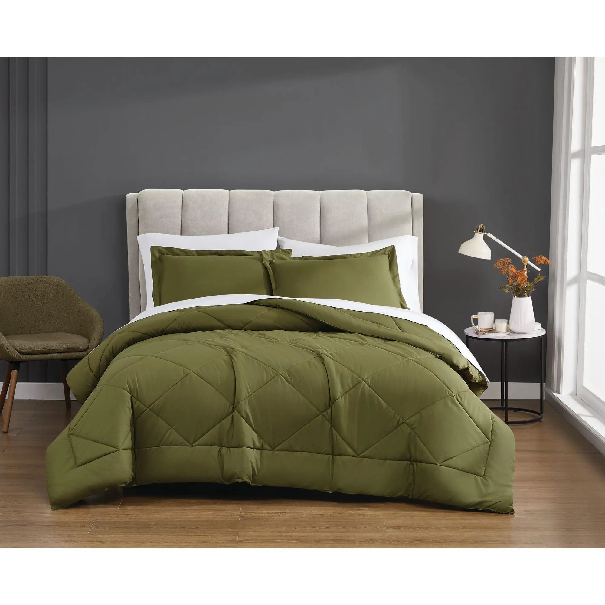 Cannon Solid Percale Twin/Twin XL 2-Piece Comforter Set Cannon Solid Percale Twin/Twin XL 2-Piece Comforter Set