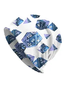 1 pc Bonnet Hats Men Women's Thin Hat Gemstone Dice Sapphire Autumn Spring Warm Cap Design Beanie Fitted Skullies Beanies Caps