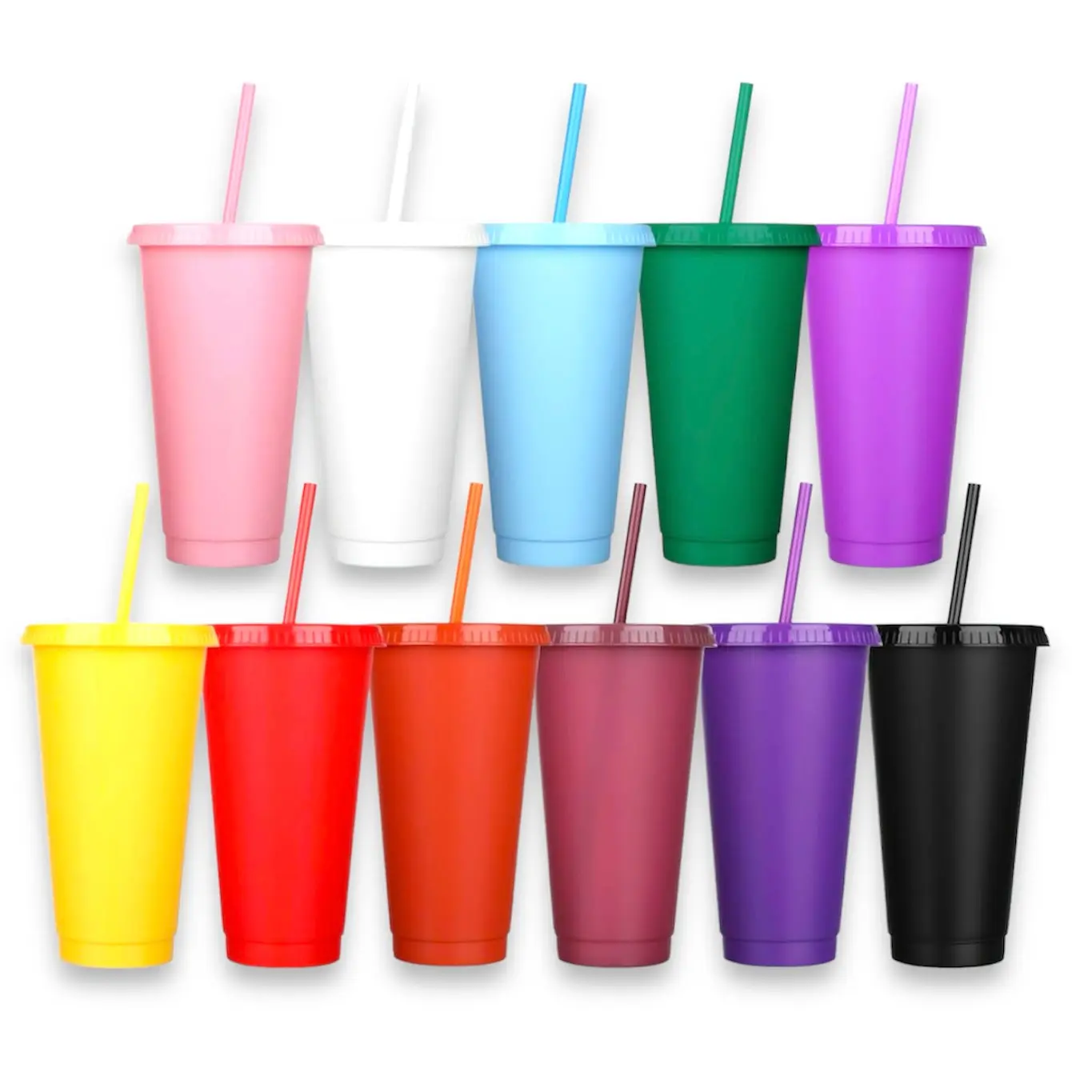 24oz Solid Color Tumbler