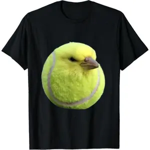 Silly tennis bird meme brainrot gen z T-Shirt - Briannawo Shop 31B0DDM34GWZ