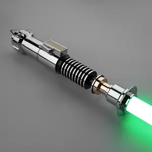 BJSABER Luke V2 Neopixel & Baselit Lightsaber with App Control Smooth Swing Motion Control Sound Font RGB Rechargeable Dueling Saber Set Cosplay, Christmas Gift, Kids Toy Steel Sword