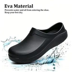Non-Slip Work Clogs for Men & Women | Waterproof Chef Shoes | Lightweight Nursing Footwear