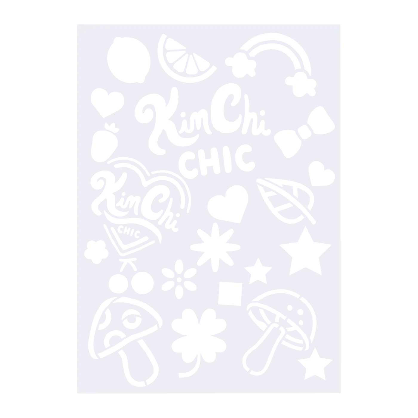 KimChi Chic Beauty Makeup Stencil for Cosmetic Use