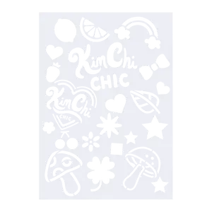 KimChi Chic Beauty Makeup Stencil for Cosmetic Use