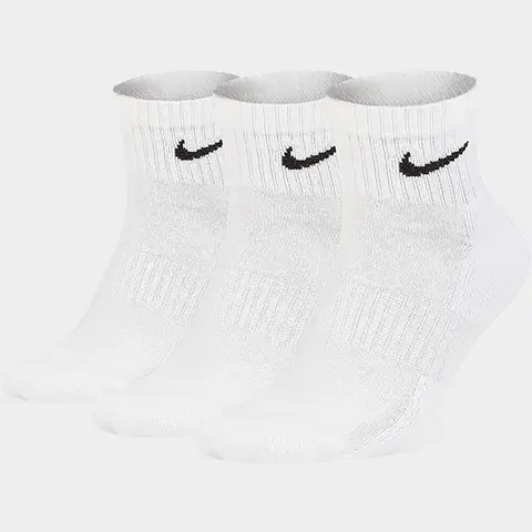 NIKE Everyday Cushioned 3 Pack Ankle Socks