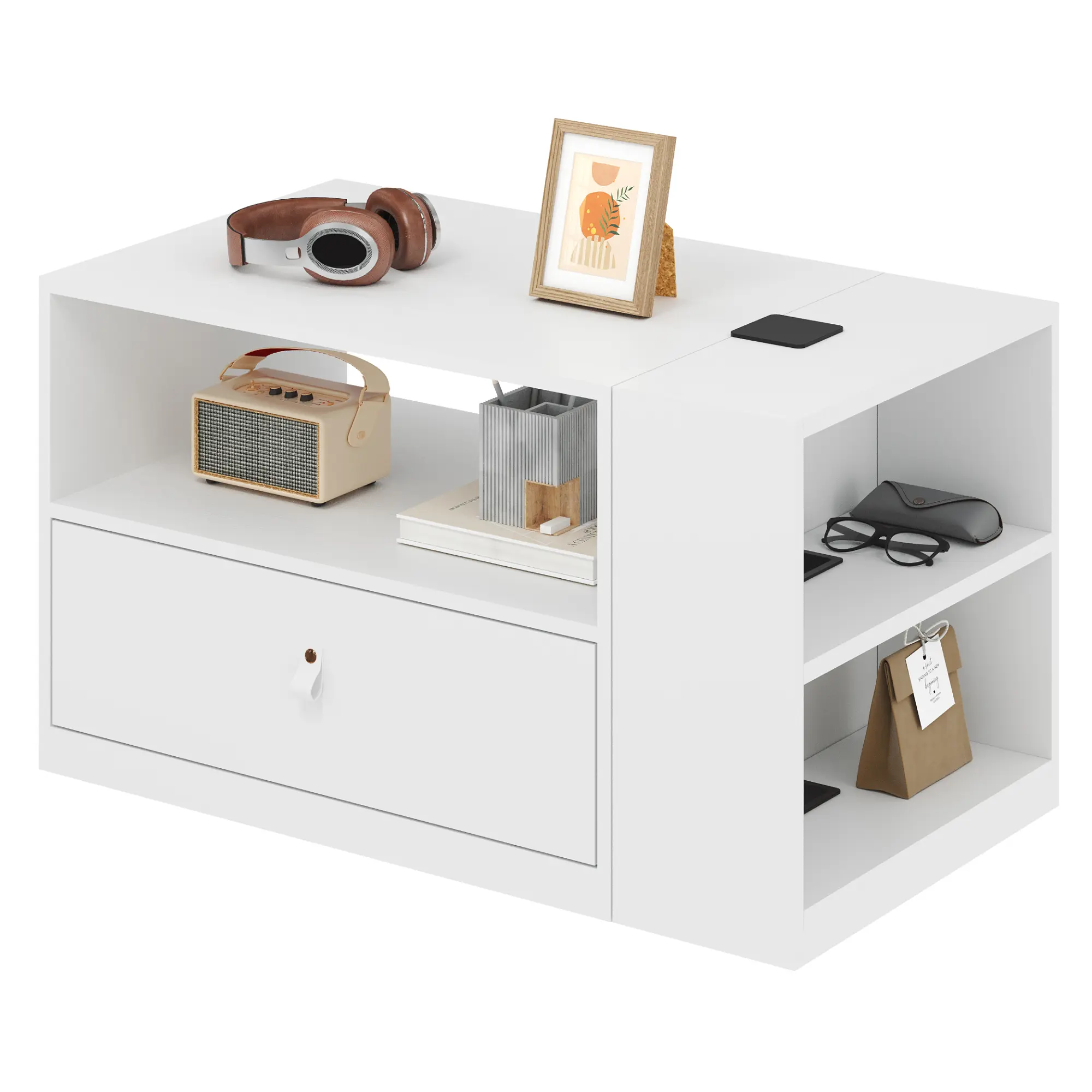 Storage Cabinet Only (White)