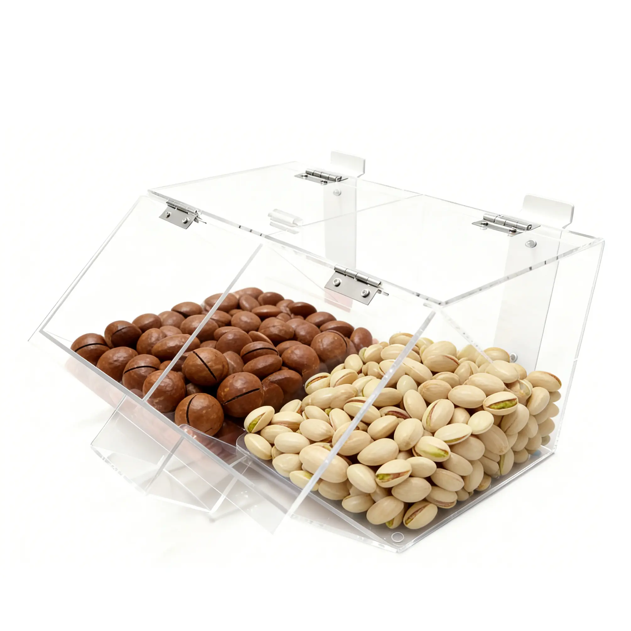 FixtureDisplays® Plaxiglass Candy Bin Acrylic Candy Dispenser Clear Transparent Treats Display 100868-NF