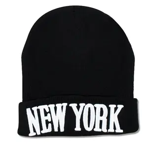 Embroidered NEW YORK Beanie | NY Beanie Hat (2 Colors)