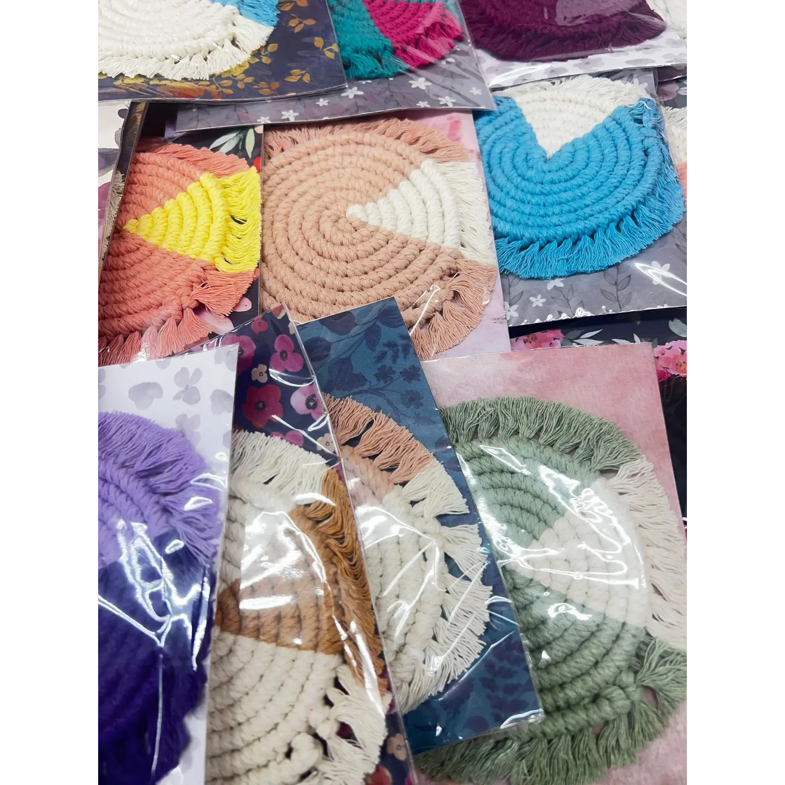 Macrame Boho Coasters