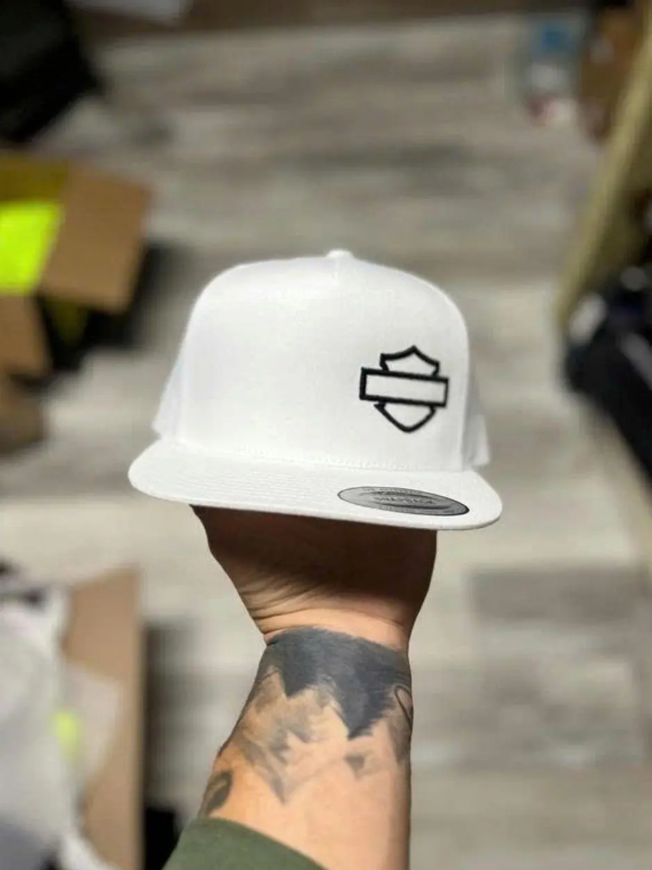 Barand Shield SnapBack Hat, Unisex Adjustable Snapback Trucker Hat – Summer Beach & Sports Cap with Mesh Back