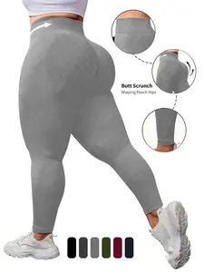 Women's High-Waisted Sporty Tight-Fitting 9-Inch Pants, High Waisted Leggings, Fashionable Gym Wear, Comfortable and Flexible, Ideal for Exercise