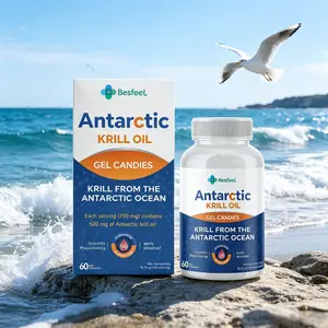 Newly Upgraded! Norwegian-Imported Krill & Fish Oil Supplement! Strengthen Your Constitution, Boost Your Vitality, and Restore Your Confidence!-G