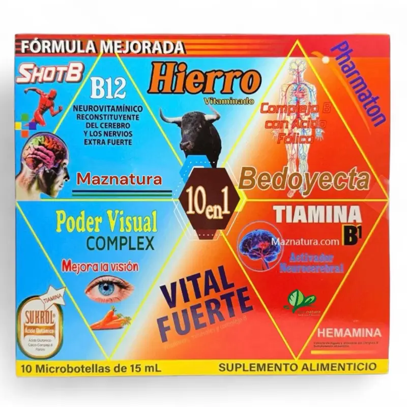 10-in-1 Daily Vitality Liquid Supplement – Balanced Wellness & Nutrient Support