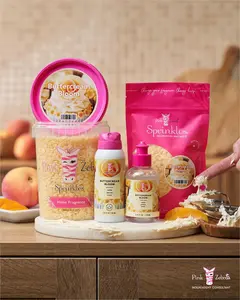 Pink Zebra Butter Cream Bloom 3.75 oz Bag - Soft Soy Wax & Fragrance Oils for Powerful Long-Lasting Fragrance Experience