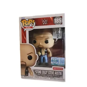 Funko Pop WWE Stone Cold Steve Austin "What?" #185 Entertainment Earth Exclusive Limited Edition Supreme - 9500 Total Pieces