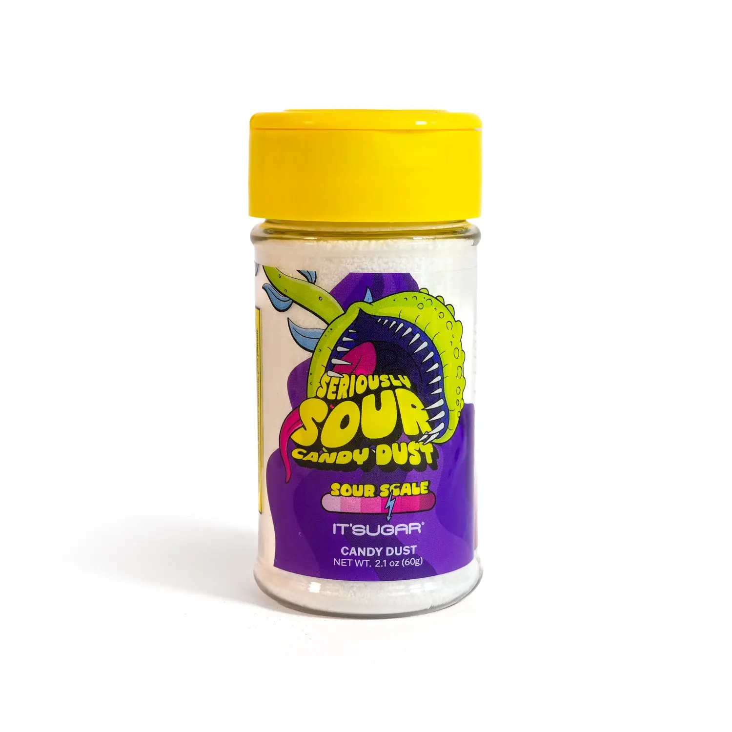 IT'SUGAR Seriously Sour Candy Dust - Powder Sour Candies, Mouth-Puckering Flavorful Snack for Treat Enthusiasts, Powder Sour Candy