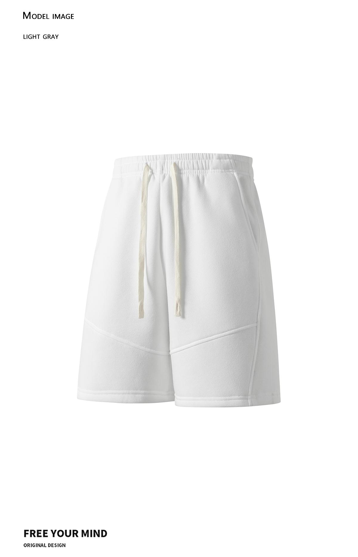 Men's shorts, men's bermuda shorts.Loose straight fit, elastic waistband with drawstring that doesn’t squeeze, 3D paneling, cut design to enhance leg shape.Solid color, simple and versatile—casual wear for everyday outings, workouts, home, and sleep.