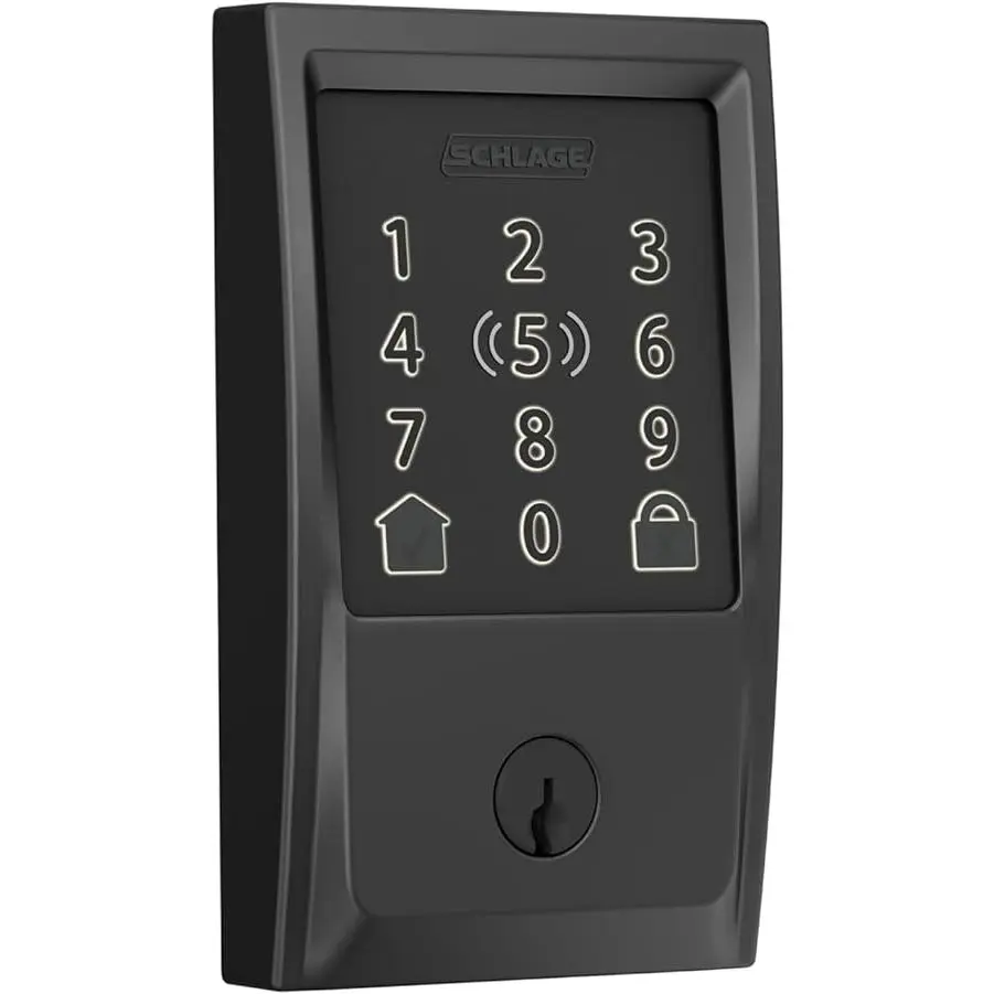 Schlage BE499WB CEN 622 Encode Plus Smart WiFi Deadbolt Lock