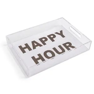 Acrylic Happy Hour Tray
