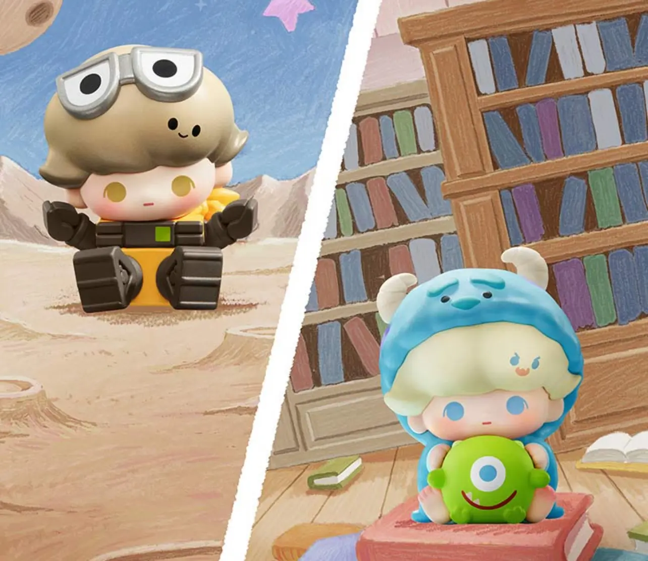 【3】POP MART Dimoo World  Series Beans Blind Box