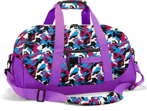 Stumdo  Overnighter Duffel Bags for , Carry-On Size & Ideal for School Practice or Overnight Travel Weekender Tote for Travel Gym  bag for Boys & Girls (11hzi)