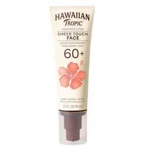 Hawaiian Tropic Sheer Touch Face Lotion, 2.5 Fl Oz, Travel Size lotion 2.5 Fl Oz