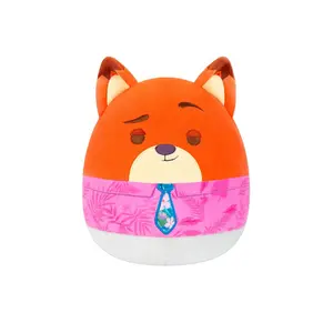 Disney Store Nick Wilde Squishmallows Plush – Zootopia 2 – 10''