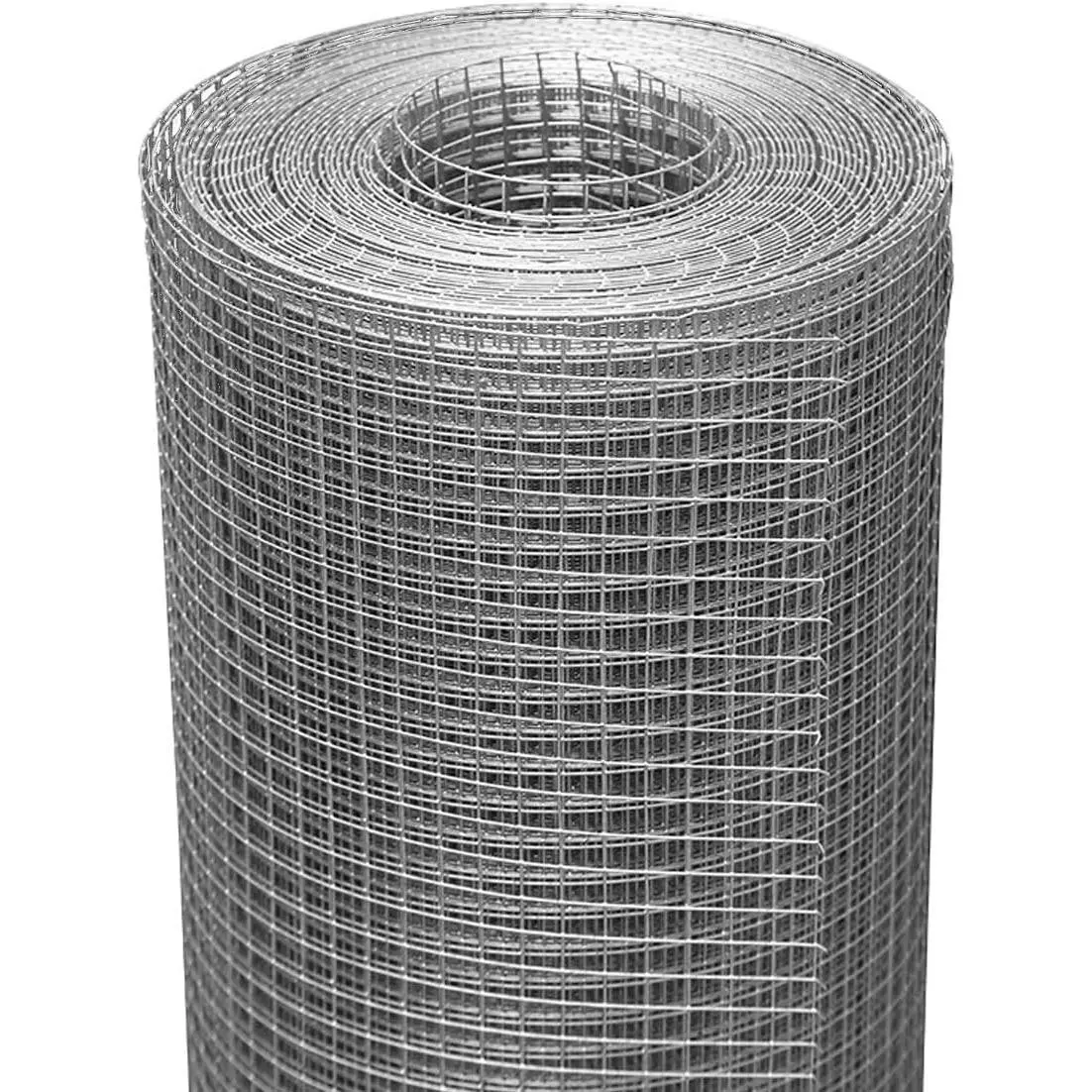 Hardware Cloth 1/2 inch 48 x 100 Ft 19-Gauge, Hot-dip Galvanized After Welding, Chicken Wire Fencing Wire Mesh Roll Rat Wire Gopher Mesh