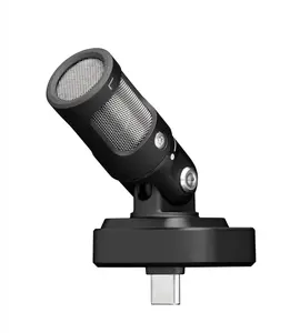 Shure MV88 USB-C Mic Pro Audio for iPhones & Androids w/ Auto Level Noise Removal & 4 Pickup Patterns for Professional On-the-Go Recording