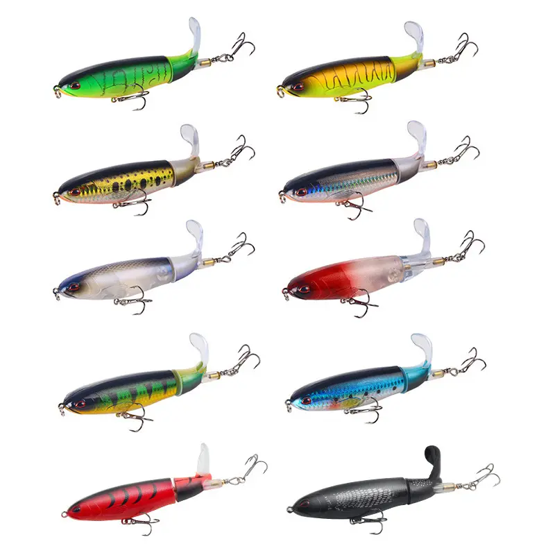 5/10 Pack 3D Lifelike Deep Diving Swimbaits, 10cm 13.5g Realistic Crankbait Lures with Anti-Rust Sharp Treble Hooks, Natural Swimming Action Freshwater Bass Fishing Hard Baits