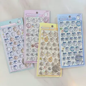 Kawaii Chikwa Stickers  3D Puffy Carton Animal Japanese style DIY Stickers