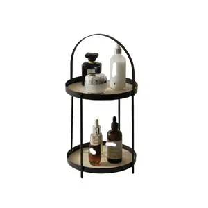 Desktop Cosmetic Storage Rack, Multifunctional Dust-proof Cosmetics Display Rack, Cosmetic Organizer for Dressing Table, Bedroom, Bathroom, Boxes