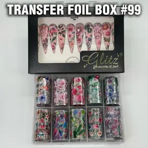 #99 Roses Garden - Transfer Foil - Glitz Accessories & Such