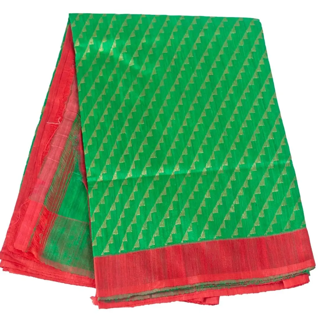 Pure silk handloom Benarasi Saree - Green