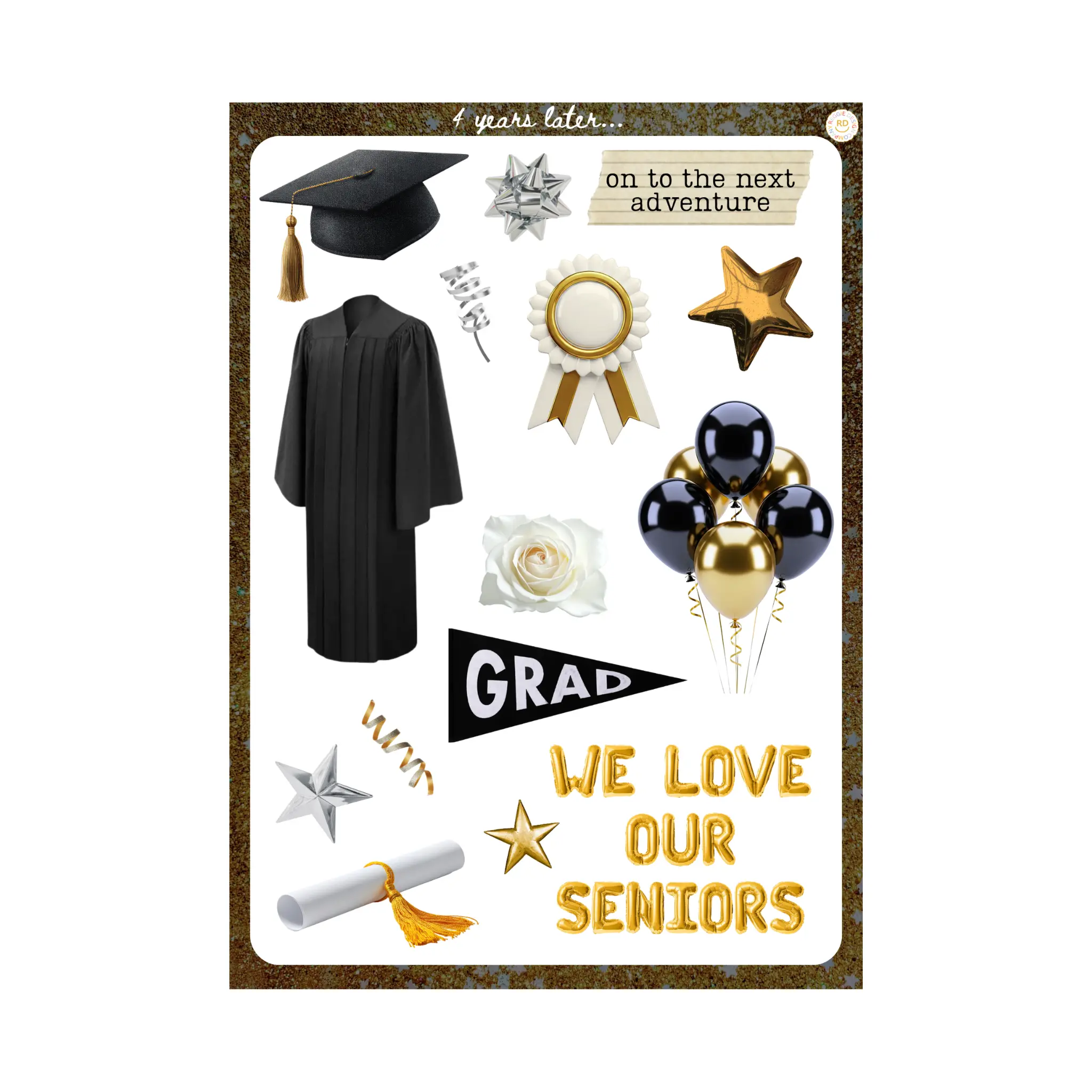 Graduation Sticker Sheet