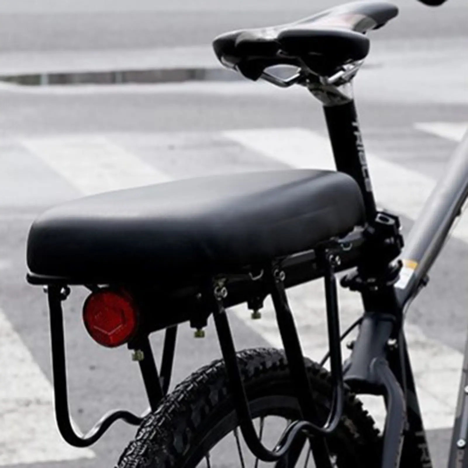 Mountain Bike Rear Seat Board, Thick Non-Slip Bicycle Rack, Electric Bike Road Seat Cushion, Durable & Comfortable, Bike Accessories