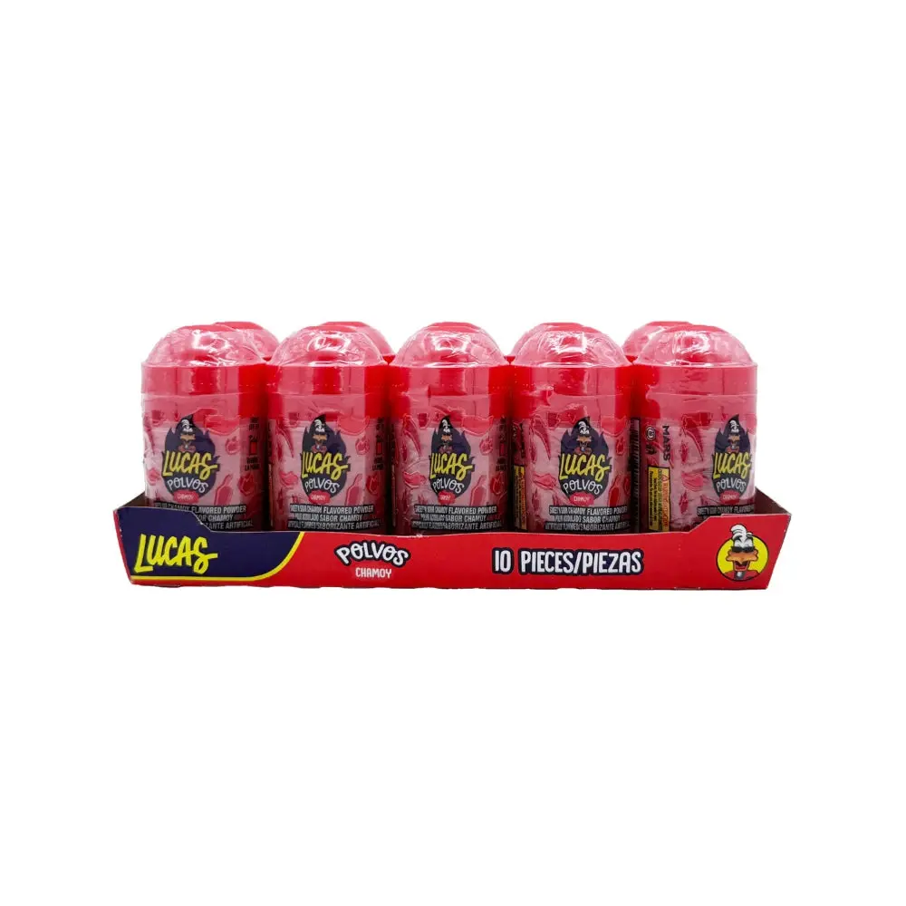 Lucas Polvos Baby Chamoy 10ct