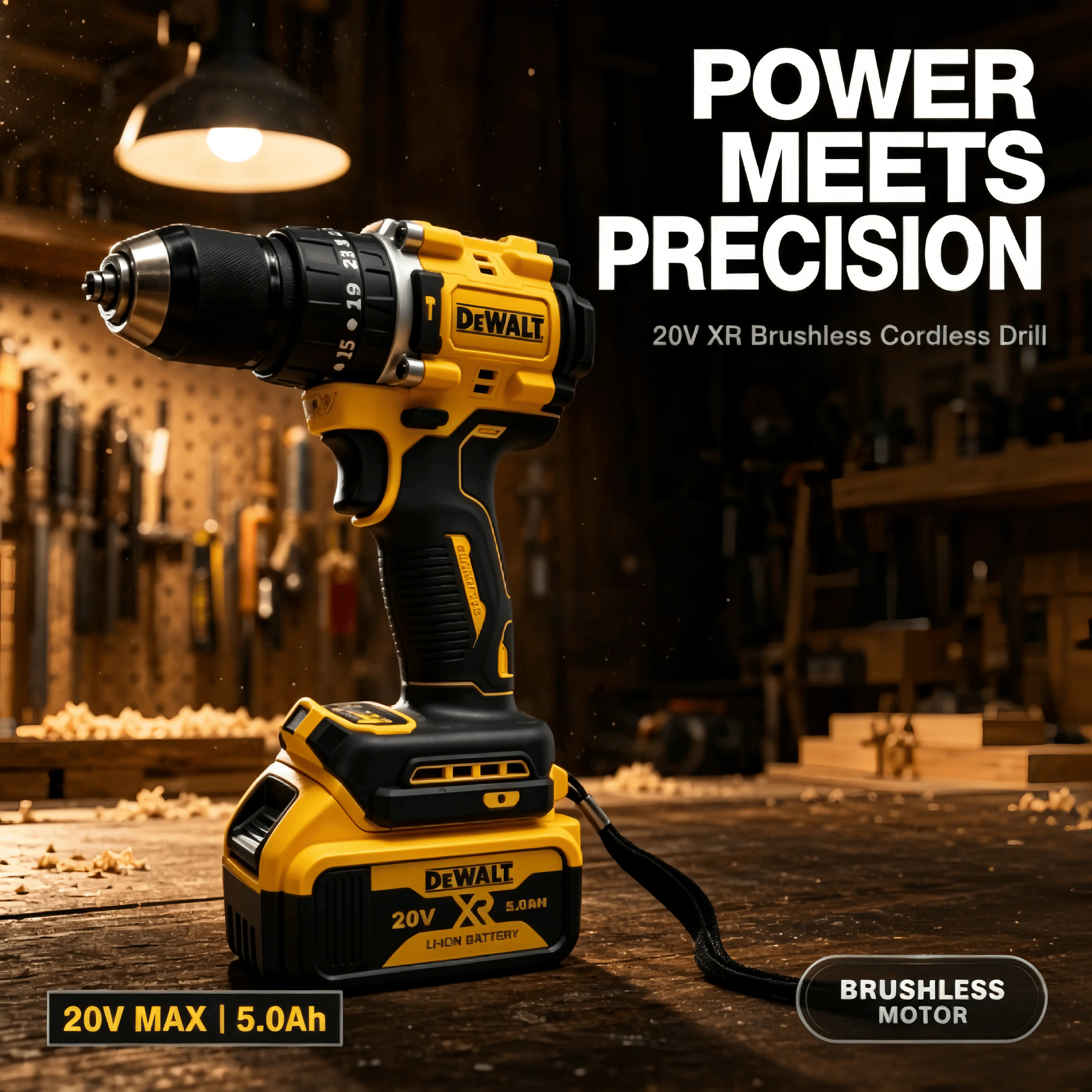 DEWALT Handheld Multi-Purpose Drilling Machine with Ergonomic Grip – Versatile Home & Outdoor Repair Tool, Best Men’s Gift