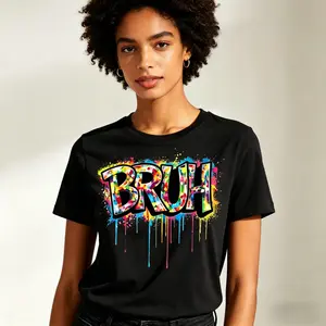 Classic Crewneck Tee |     Timeless Casual Fit |     Trendy All-Match Top