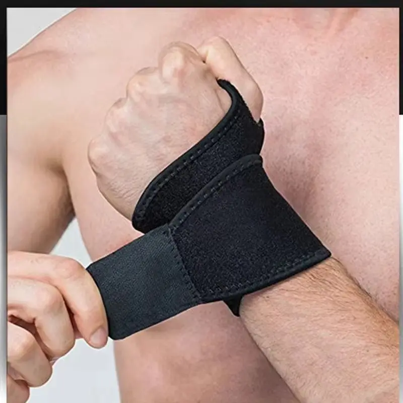 Adjustable Wrist Brace Set, Compression Wrist Support for Fitness, Weightlifting, Tennis Elbow, Carpal Tunnel, Pain Relief, Wear Anytime, Compression Wristband