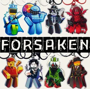 Forsaken Keychains, Guest, Twotime, Elliot, Chance, 007n7 – Forsaken Acrylic Charms Cute Gifts, Kawaii Bag Accessory, Cool Collectible Gift for Fans