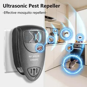 Ultrasonic Pest Repeller, Indoor Efficient Eco-Friendly Mosquito Repellent, Smart Plug-In Electronic Mouse Repeller, Us Plug