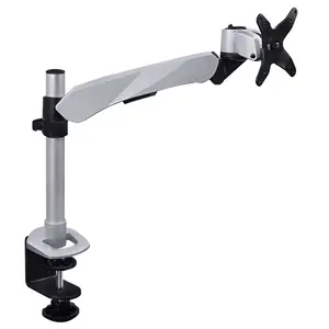 Mount-It! Premium Monitor Desk Mount – Height Adjustable & Rotating Monitor Stand